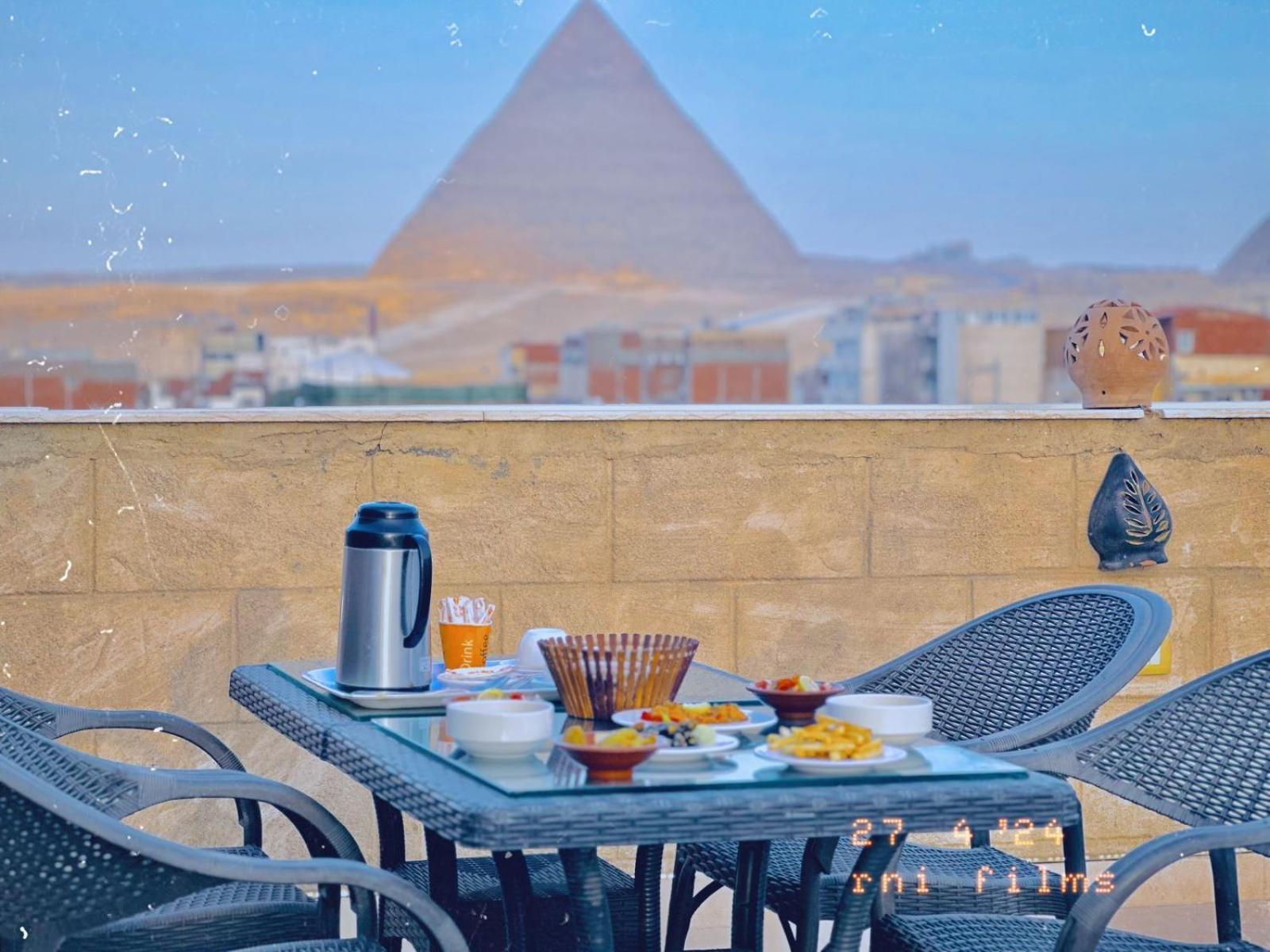 Hassan Pyramids Hotel Kafrat al Jabal Exterior photo