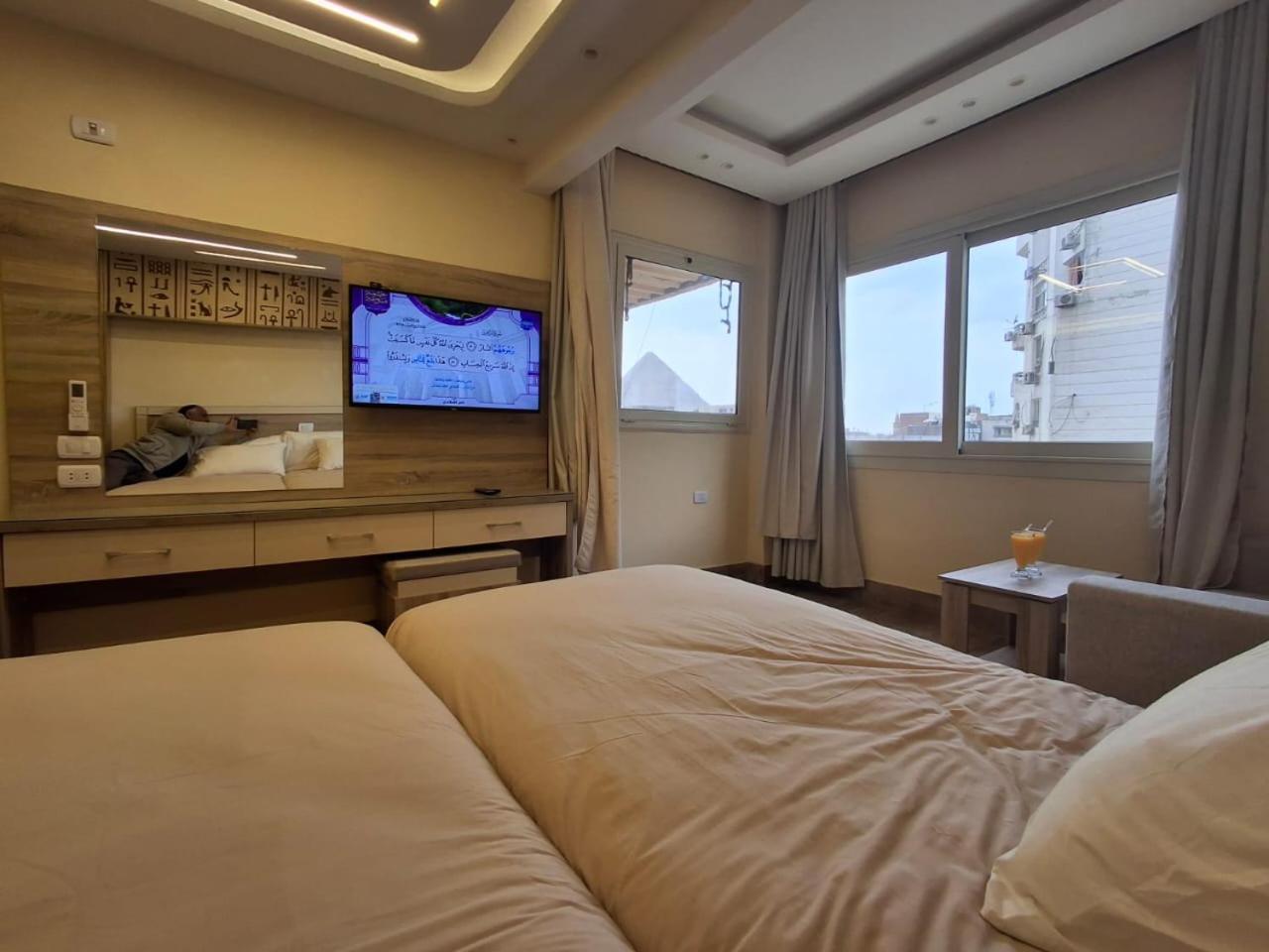 Hassan Pyramids Hotel Kafrat al Jabal Exterior photo